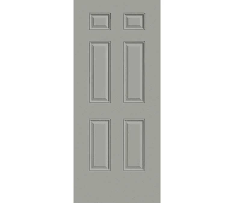 Marieta 6 Panel Steel Entry Door