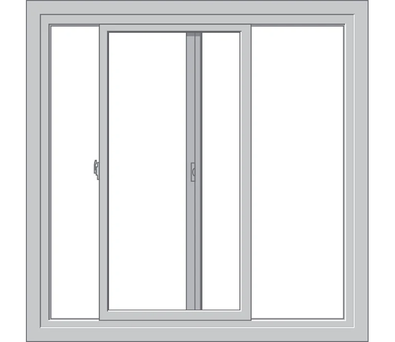 Marieta Pella Hurricane Shield Series Vinyl Sliding Window