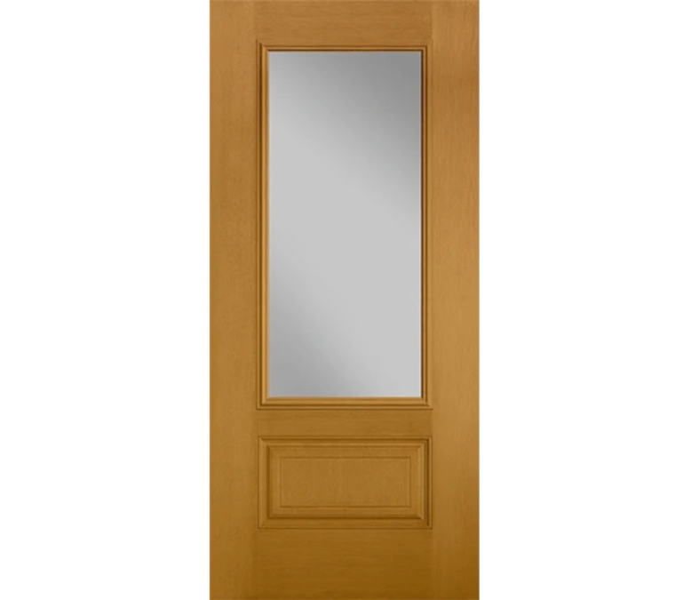 Marieta Three Quaters light Fiberglass Entry Door